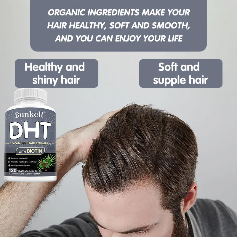 DHT Blocker with Biotin – Hair, Skin & Nail Supplement Hair Growth Supplement Qst