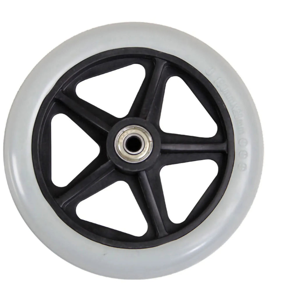 Wheelchair Front Caster Wheels – Small Cart Rollers PVC Wheelchair Caster Wheels Qme