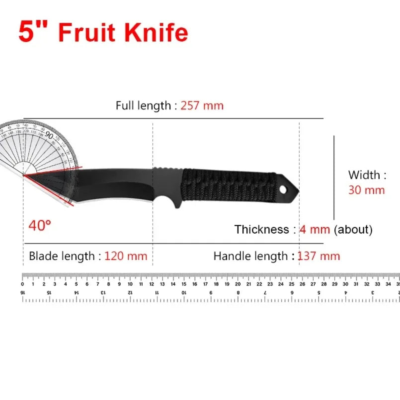 InLeung Stainless Steel Boning Knife – Sharp Kitchen Knife Boning Kitchen Knife Qst