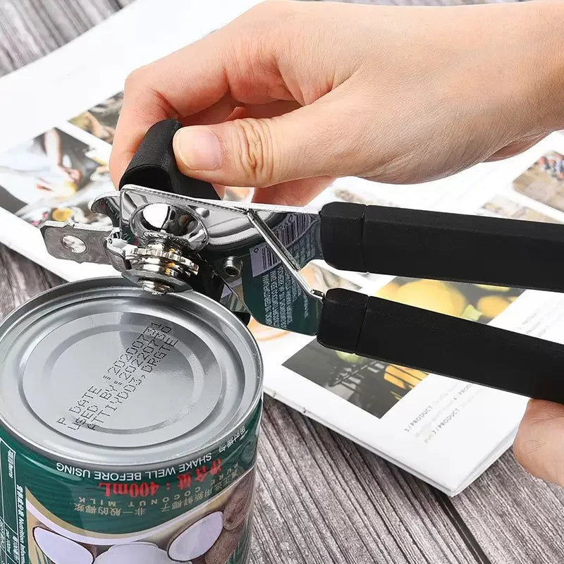 Stainless Steel Multifunctional Manual Can & Bottle Opener Manual Can Opener Qme