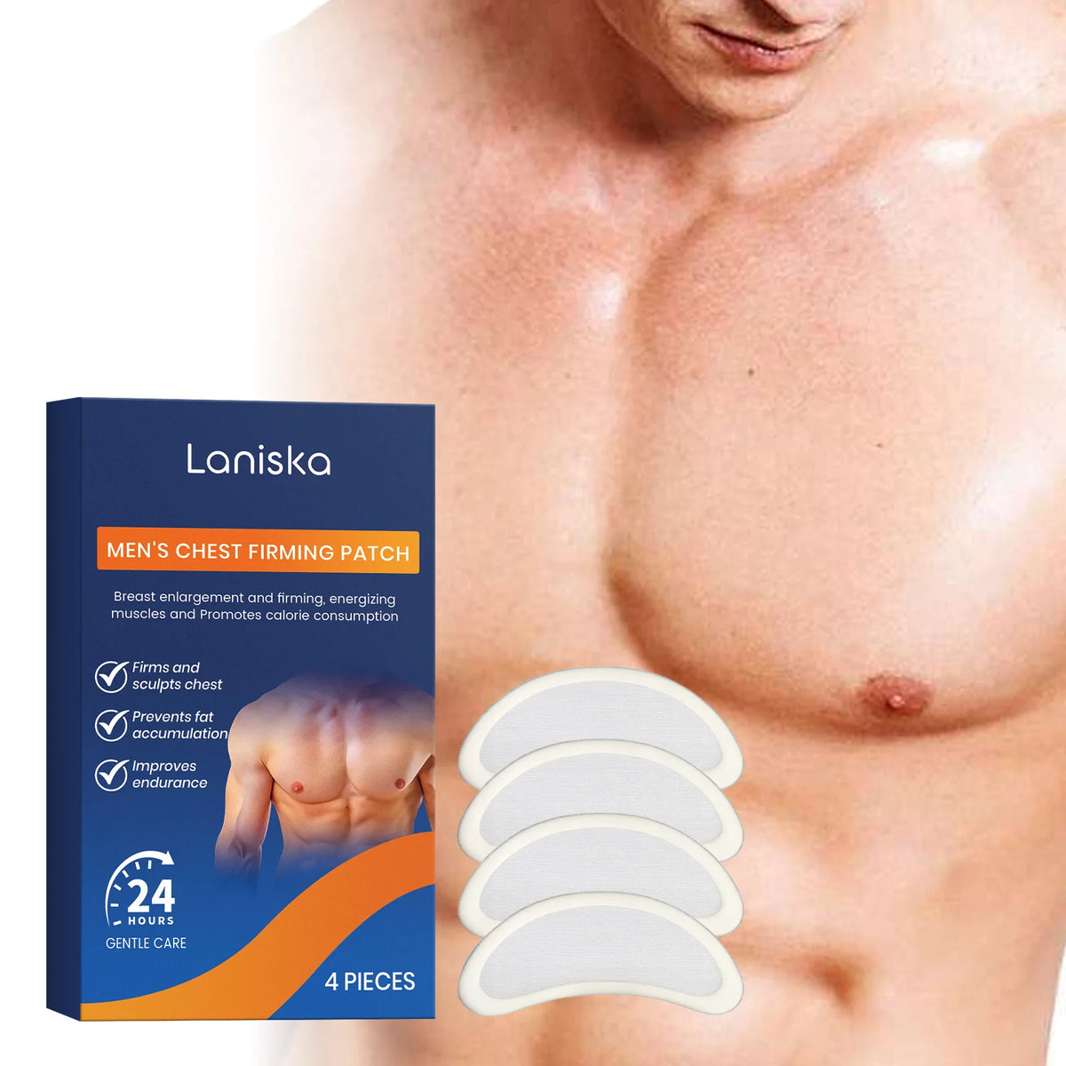 Men's Chest Firming Patches – Breathable Sculpting Body Patch Body Sculpting Patch Qst