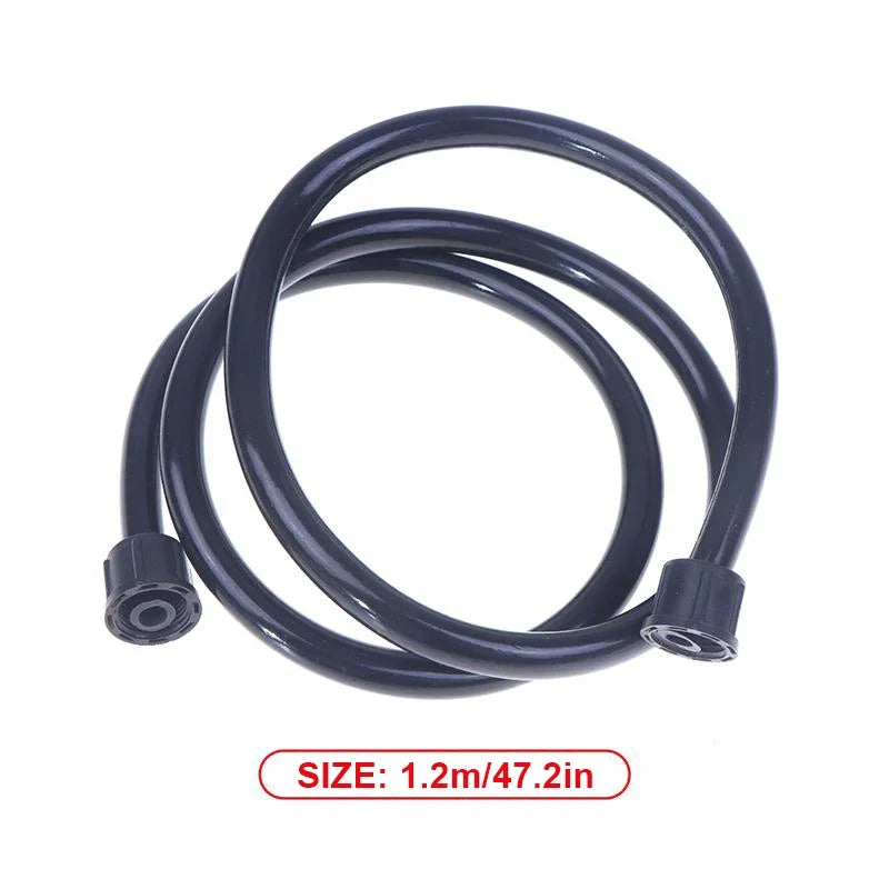 PVC Replacement Hose for Garden Sprayers – 1.5M Black Garden Sprayer Hose Qme