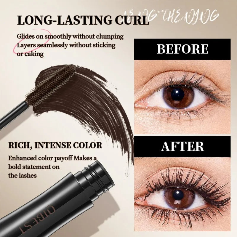 Qme 6-Color Waterproof Volumizing Lengthening Mascara Set Colored Mascara Qme