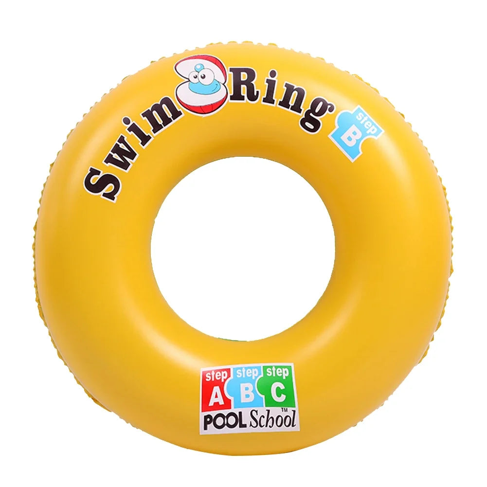 Inflatable Pool Float Swimming Ring for Kids & Adults – Swim Tube Inflatable Pool Float Qme 90