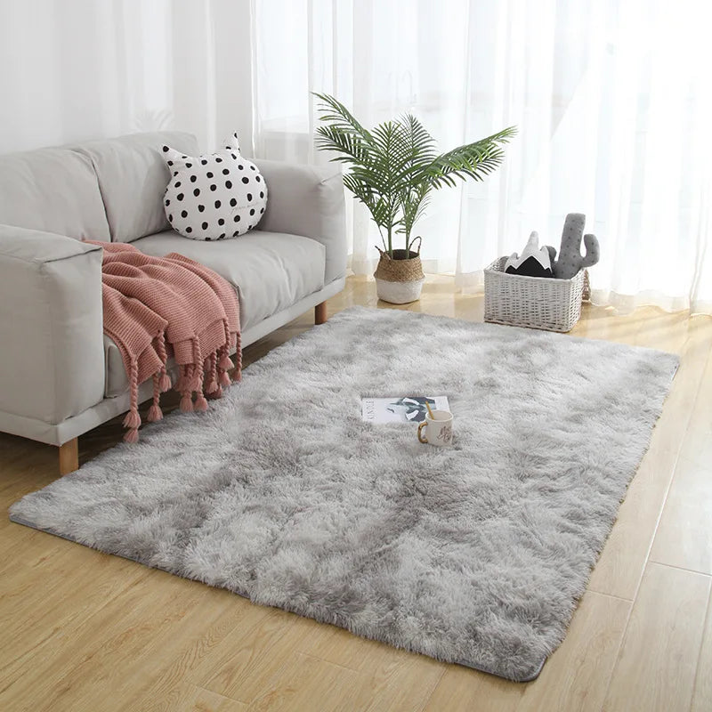 Large Fluffy Area Rug – Plush Soft Carpet for Any Room Plush Area Rug Qme