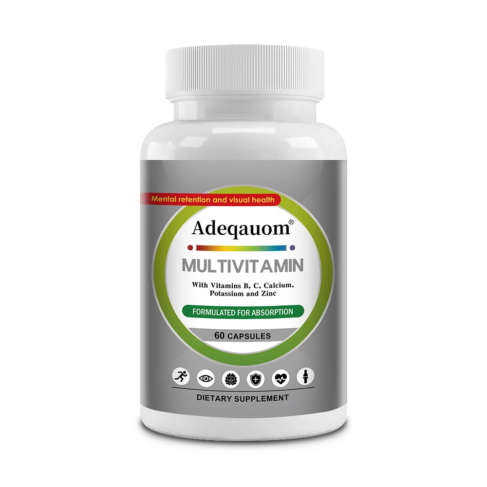 ZENVITALIZE Daily Multivitamin – Energy, Immunity & Skin Daily Multivitamin Qst 60 count-1 bottle