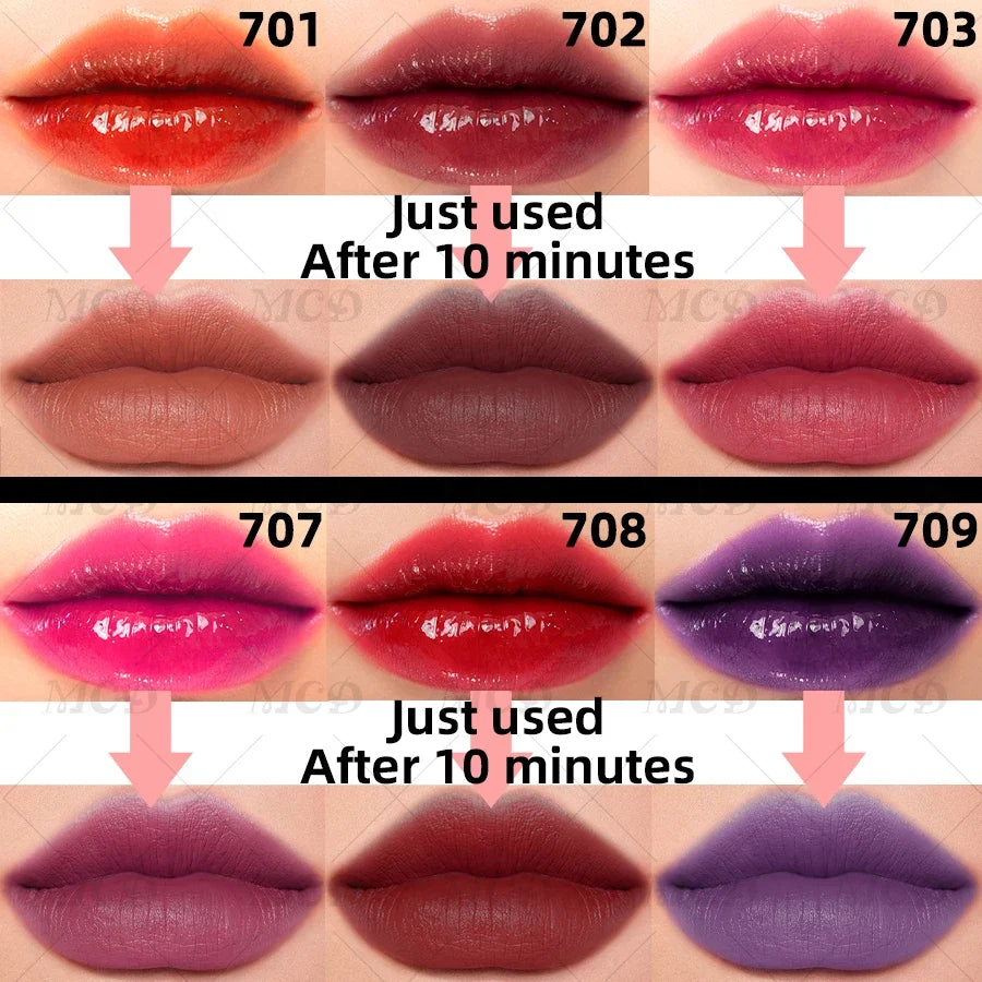 Waterproof Matte Lip Tint & Glow Oil – 12 Shades | Qme Lip Tint Gloss Qme