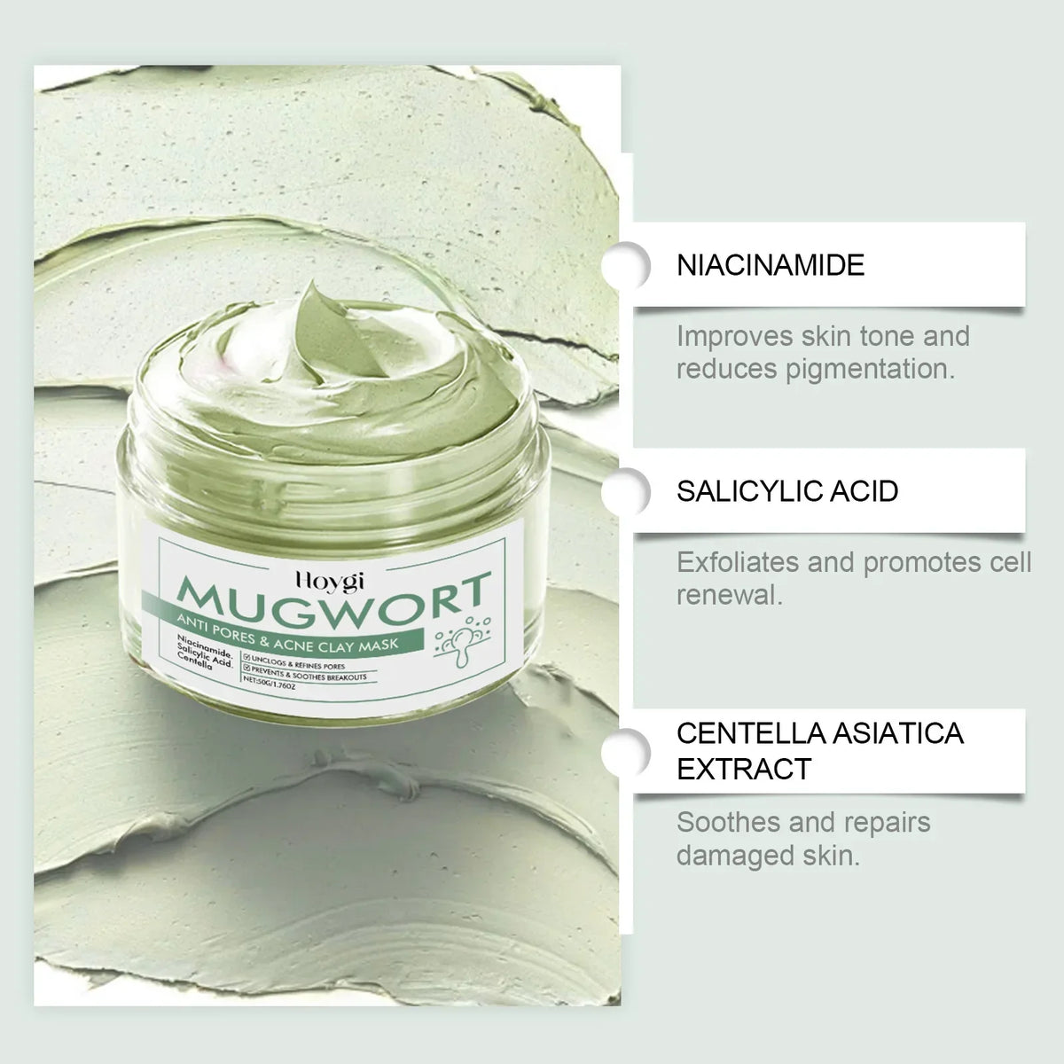 Deep Cleansing Face Mask – Pore Minimizing & Oil Control | Qme Face Cleansing Mask Qme
