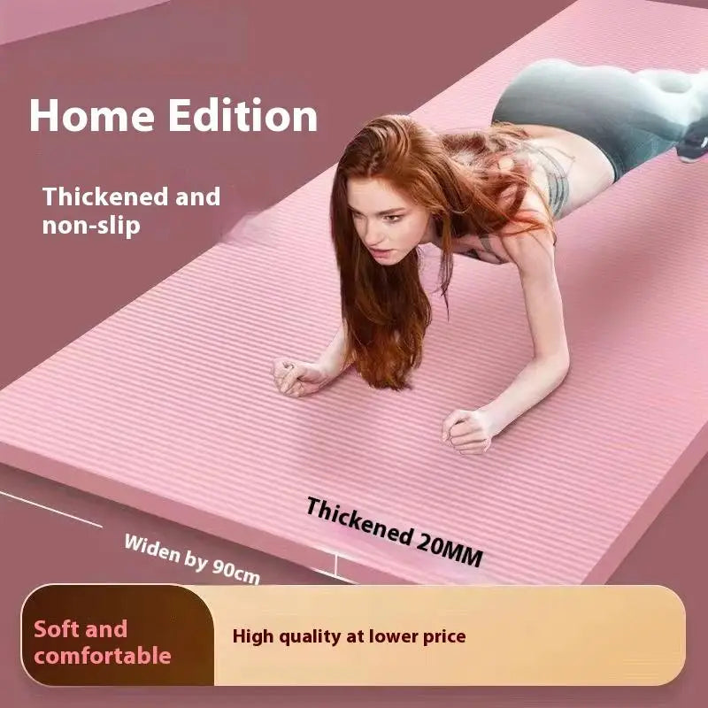 Non-Slip Yoga Mat for Pilates, Gymnastics & Home Training Yoga Mat Qme