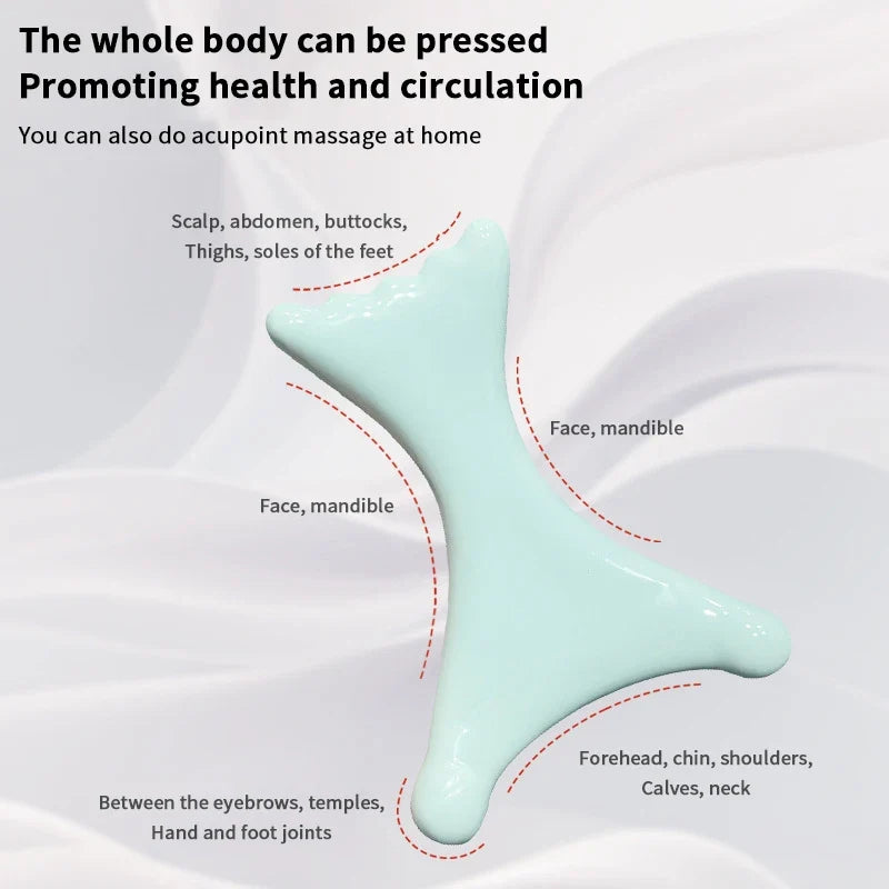 Ceramic Gua Sha Massage Board | Antistatic Scraping Tool Gua Sha Massage Board Qme