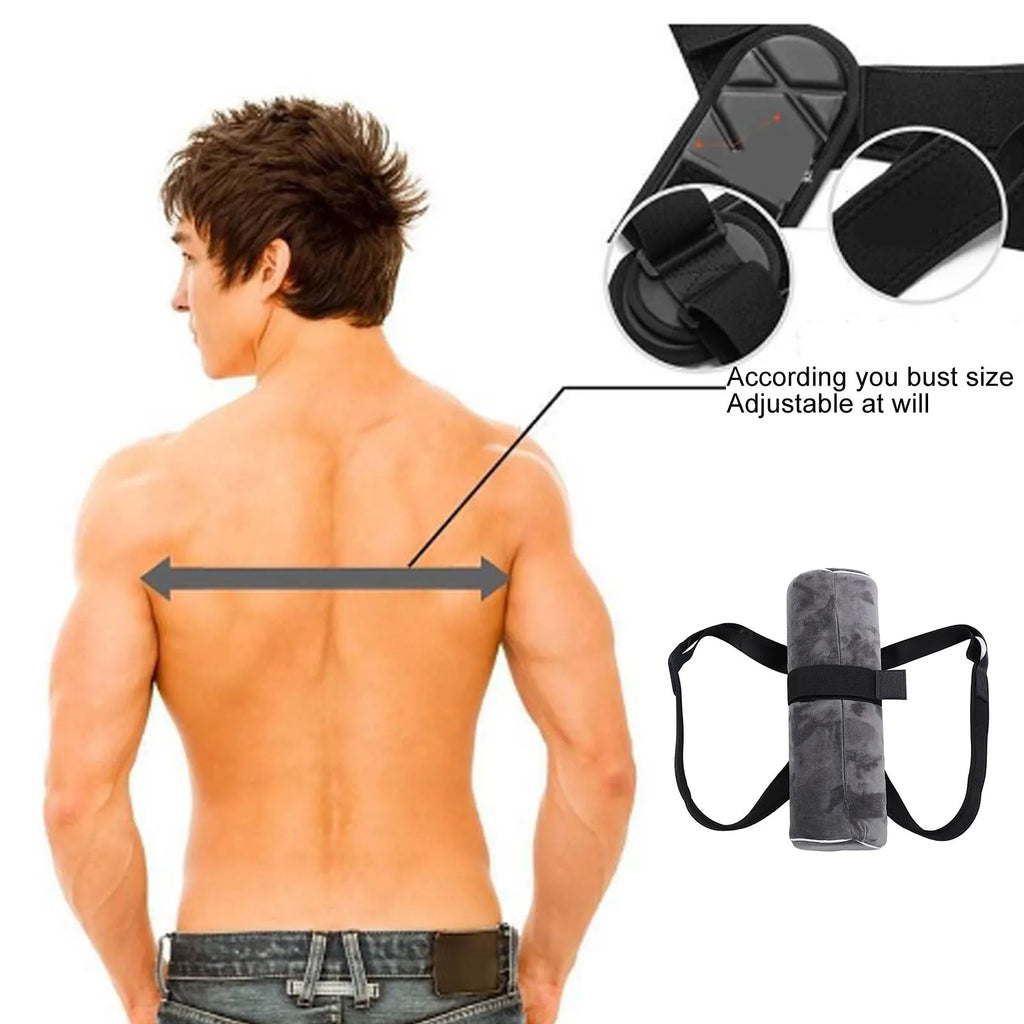 Ergonomic Side Sleeping Backpack Pillow – Memory Foam Memory Foam Pillow Qme