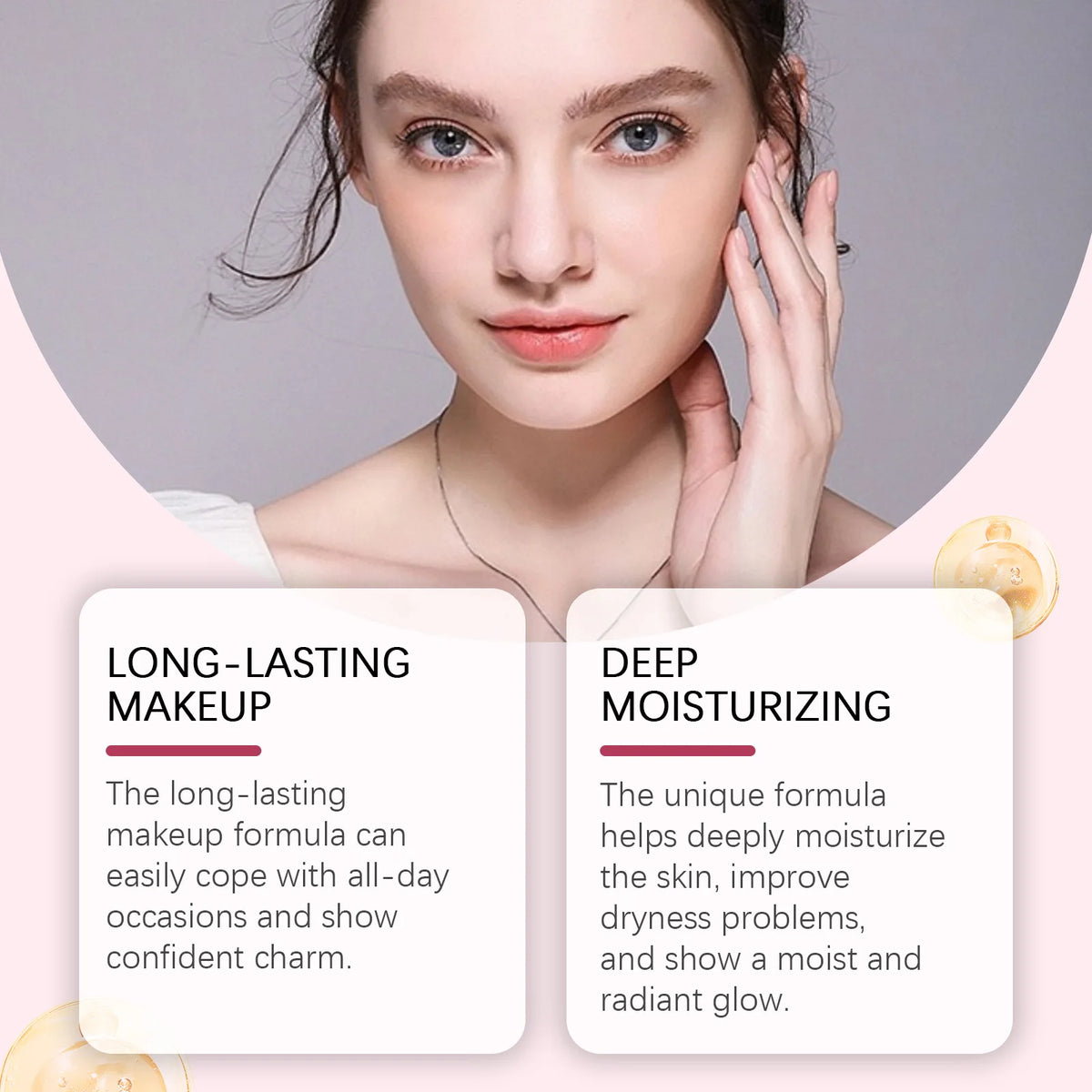 EELHOE Peptide Balm Foundation – Full Coverage & Oil Control Balm Foundation Qst