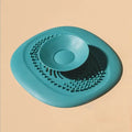 Silicone Anti-Clog Bathtub & Floor Drain Plug | 4 Colors Silicone Drain Plug Qme 1PC Green