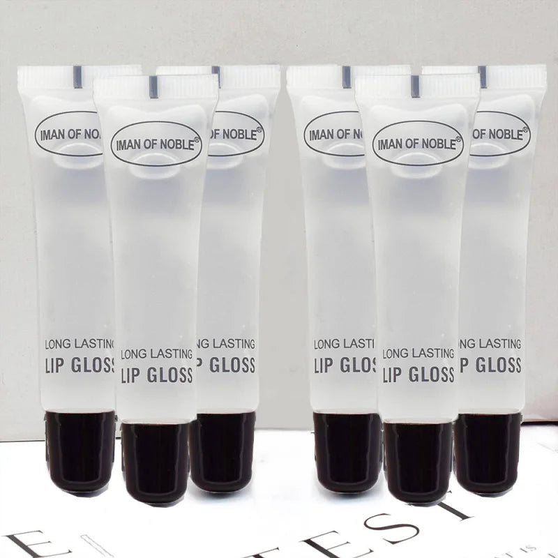 6-Piece Moisturizing Lip Oil Gift Set – Water-Gloss Lip Care Lip Oil Set Qst