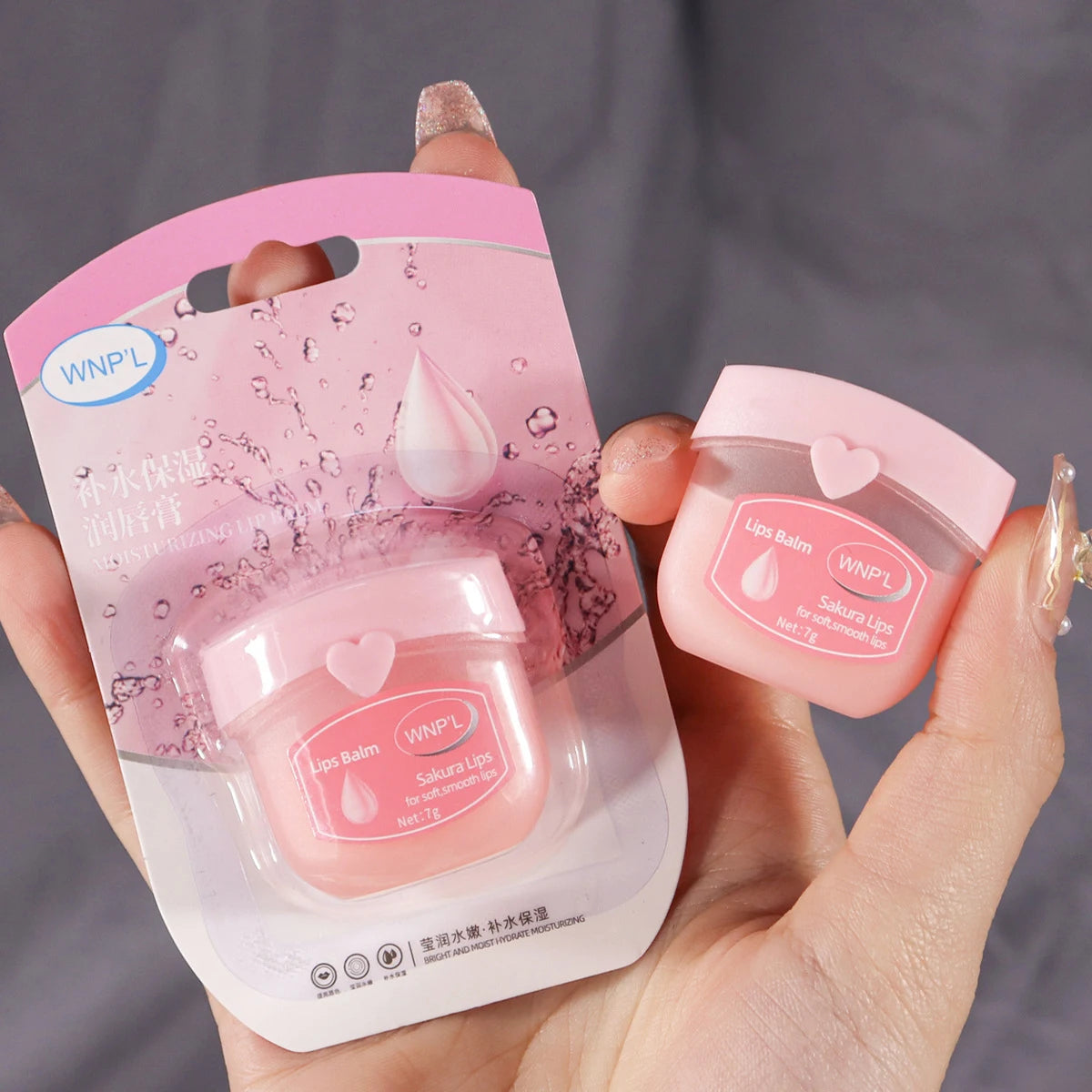 YOUNGCOME Natural Plant Lip Balm – Moisturizing Jelly Lip Care Lip Balm Qst 02