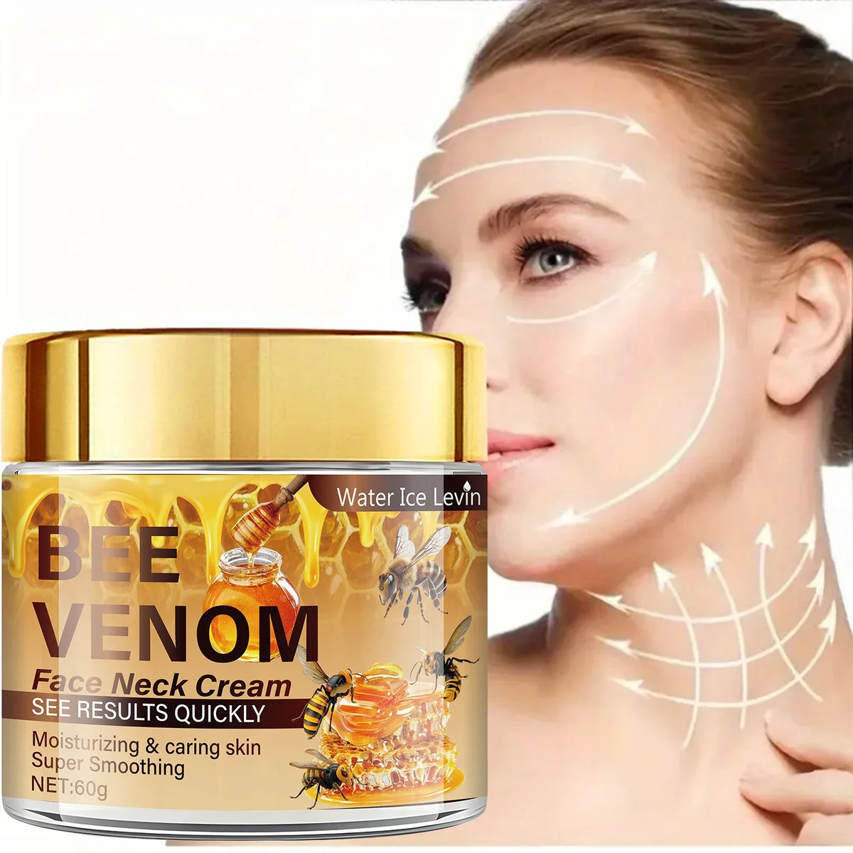 Bee Venom Firming Face Cream with Vitamin E | Moisturizer Facial Firming Cream Qme
