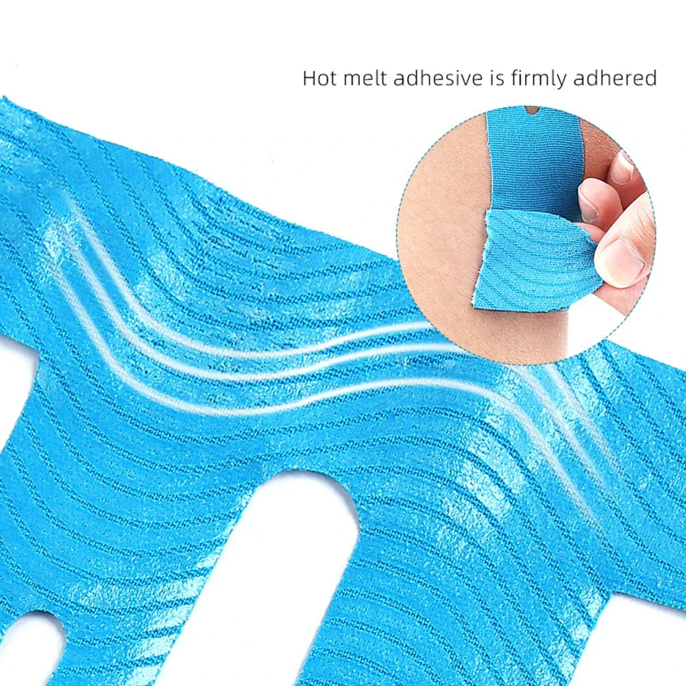 Precut Kinesiology Tape – Breathable Cotton Knee Sport Tape Athletic Kinesiology Tape Qme
