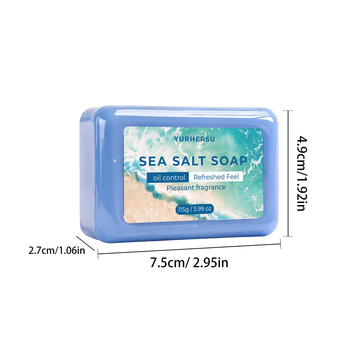YURHERSU Sea Bird Nest Extract Soap – Hydrating Face & Body Bar Handmade Soap Bar Qst