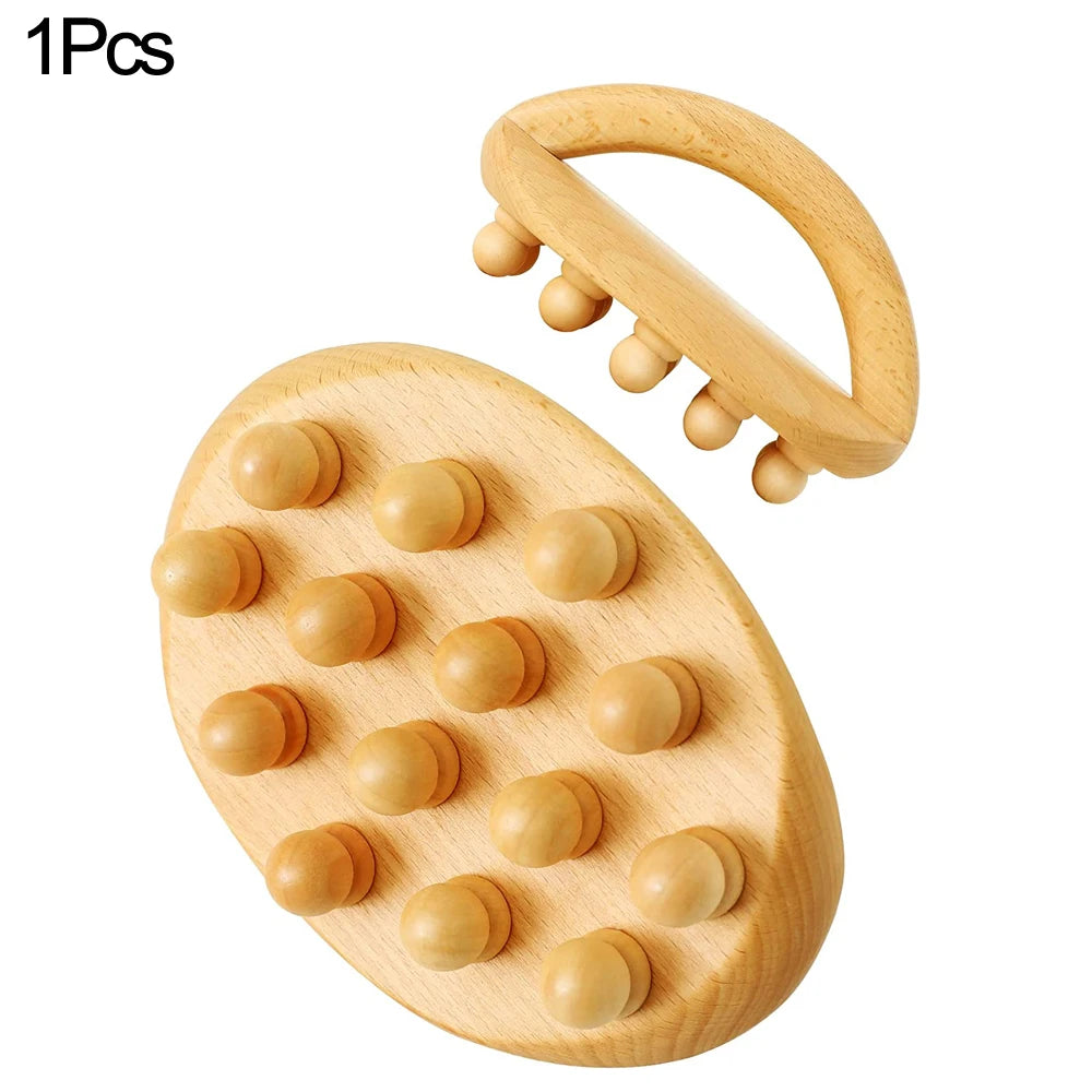 Wood Maderoterapia Massage Roller – Gua Sha Body Massager Wood Body Massager Qst Wood-13