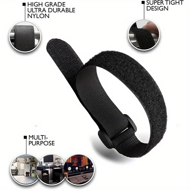 Reusable Hook & Loop Multi-Purpose Safety Strap Belt Multi-Purpose Strap Belt Qme