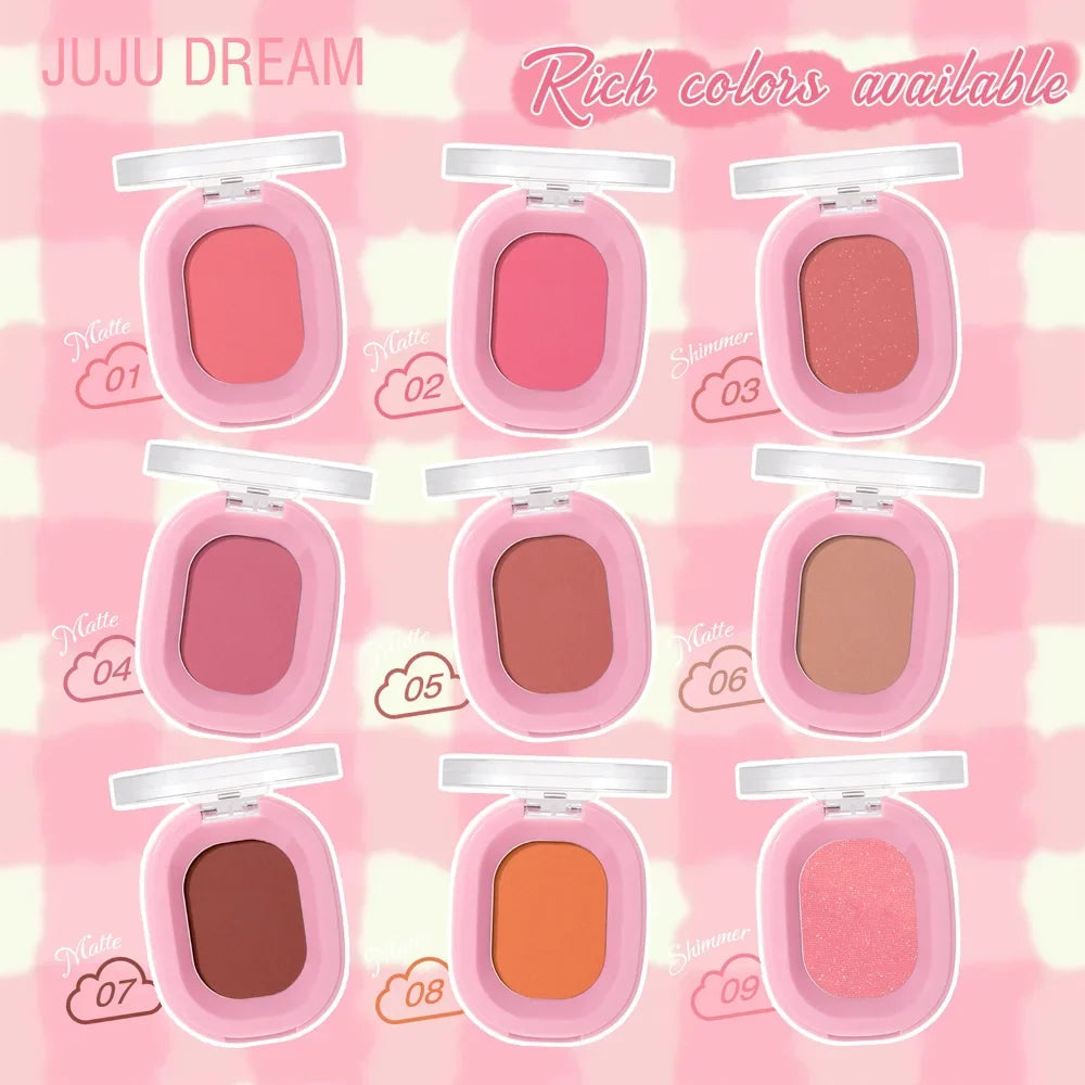 Matte Blush Powder – Natural Nude Cheek Rouge | Qme Matte Blush Powder Qme
