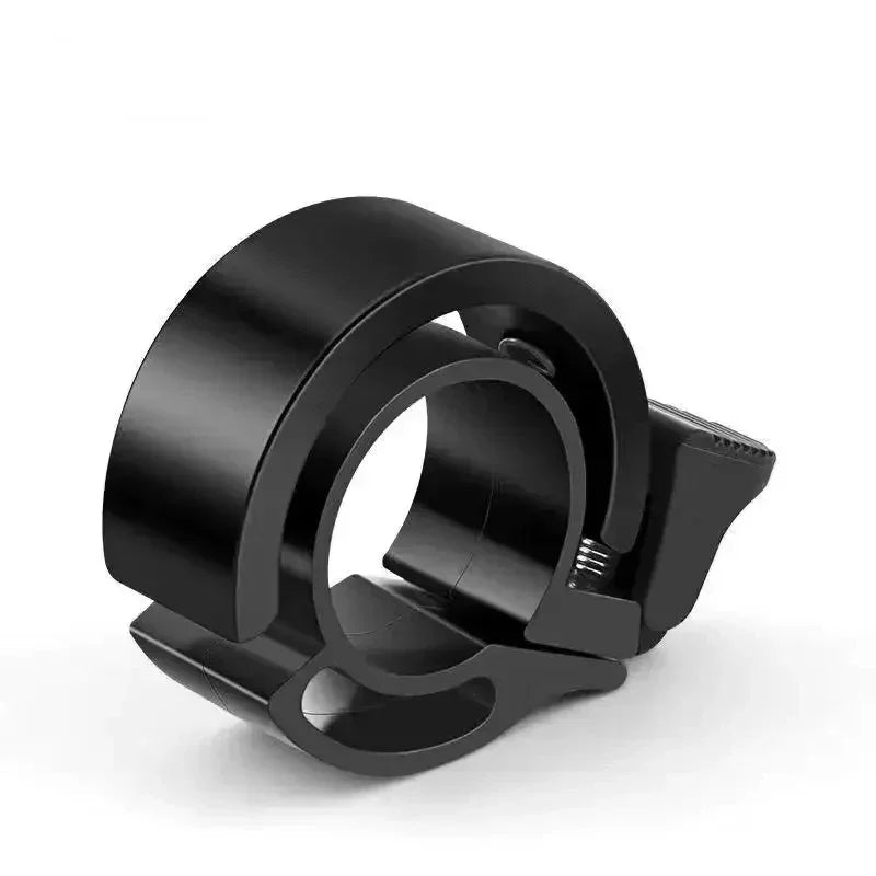 Universal Invisible Bicycle Bell – Loud Aluminum MTB Handlebar Horn Bicycle Bell Qst Black