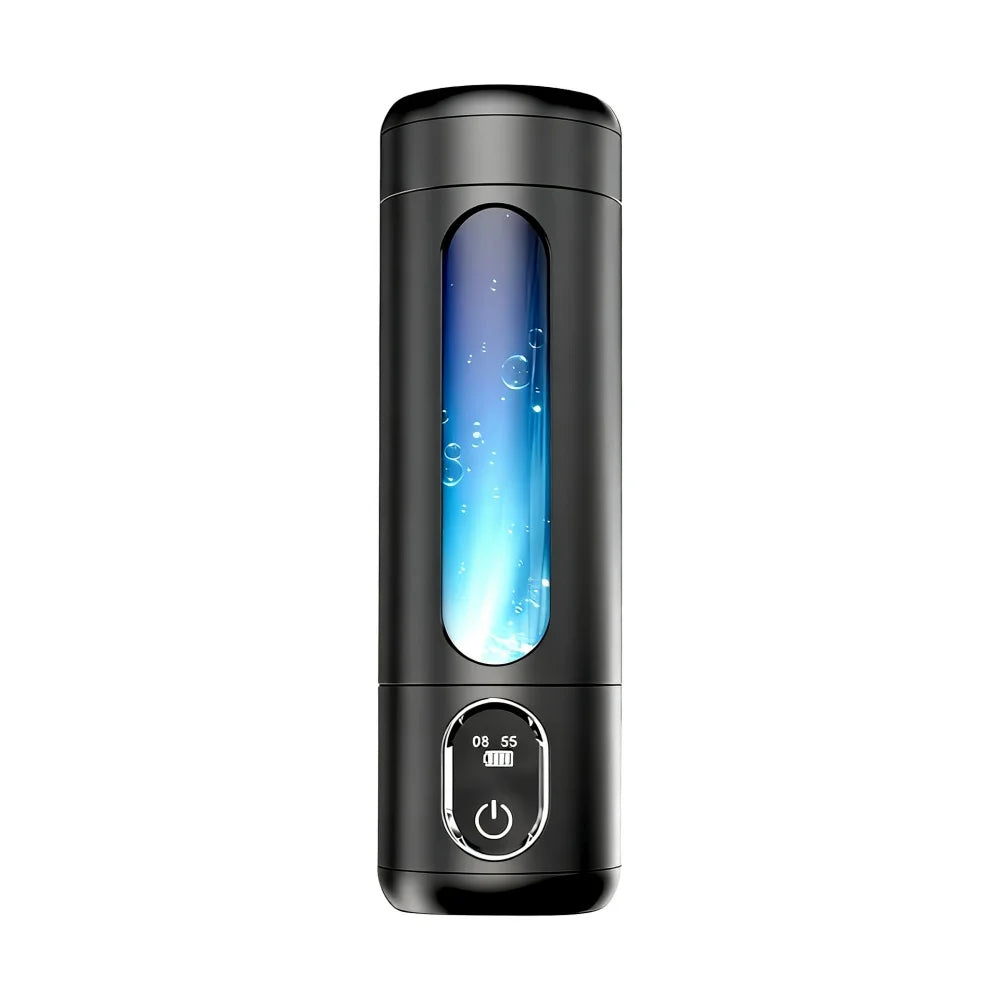 Suyzeko Hydrogen-Rich Water Bottle 6000PPB H2 Generator 250ml Hydrogen Water Bottle Qst Black China Mainland