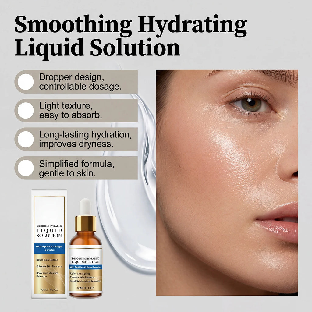 Smoothing Hydrating Face Serum – Daily Moisture & Glow Face Serum Qst