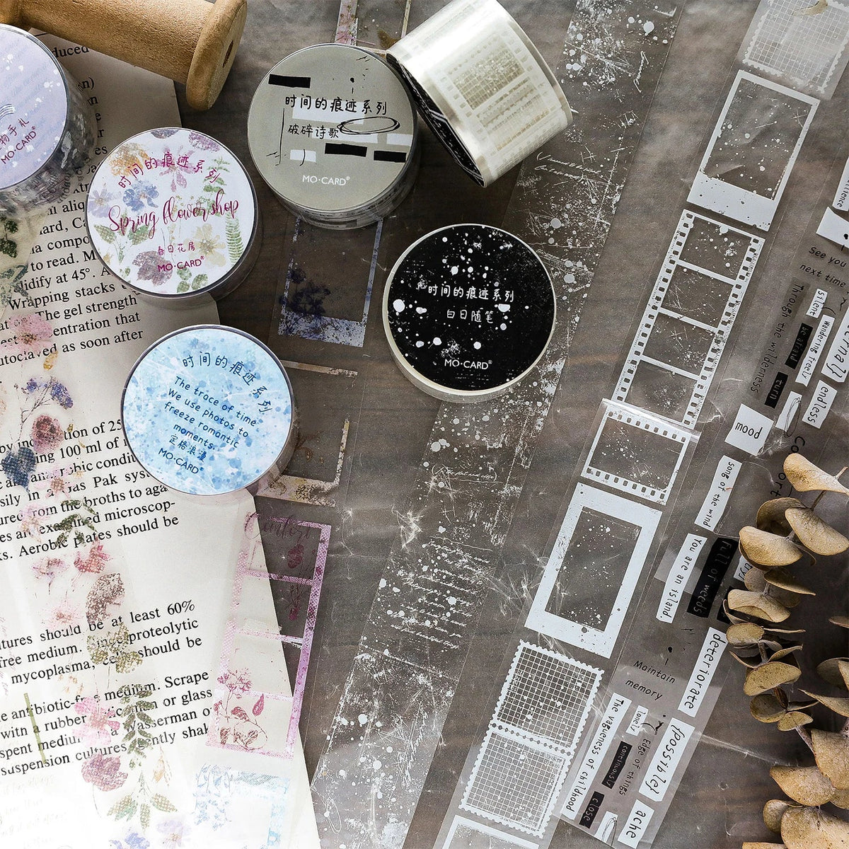 PET Washi Tape 25mm×2m | Decorative Scrapbooking Labels Decorative Craft Tape Qme