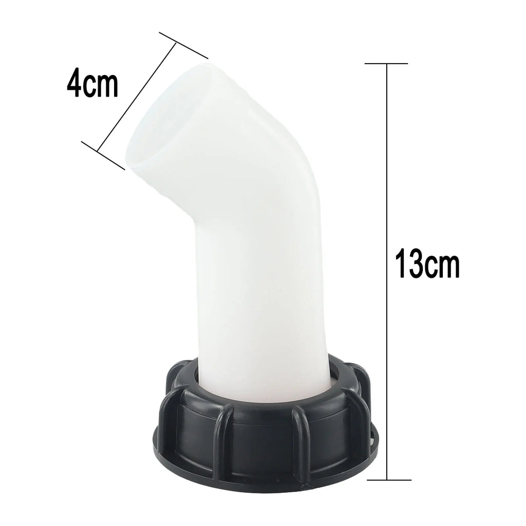 IBC Tank Drain Valve – Threaded Water Tank Diversion Spout IBC Tank Valve Qme