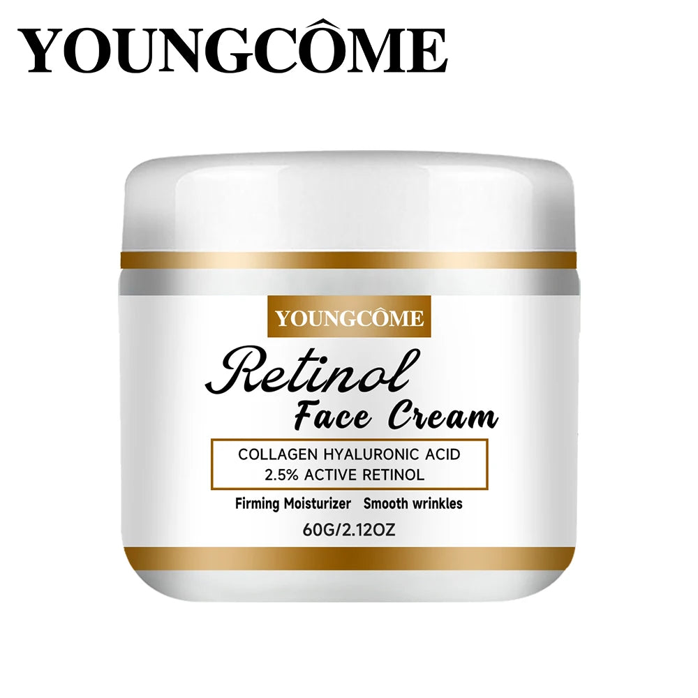 YOUNGCOME Retinol Collagen Face Cream – Firming & Brightening Face Moisturizer Cream Qst