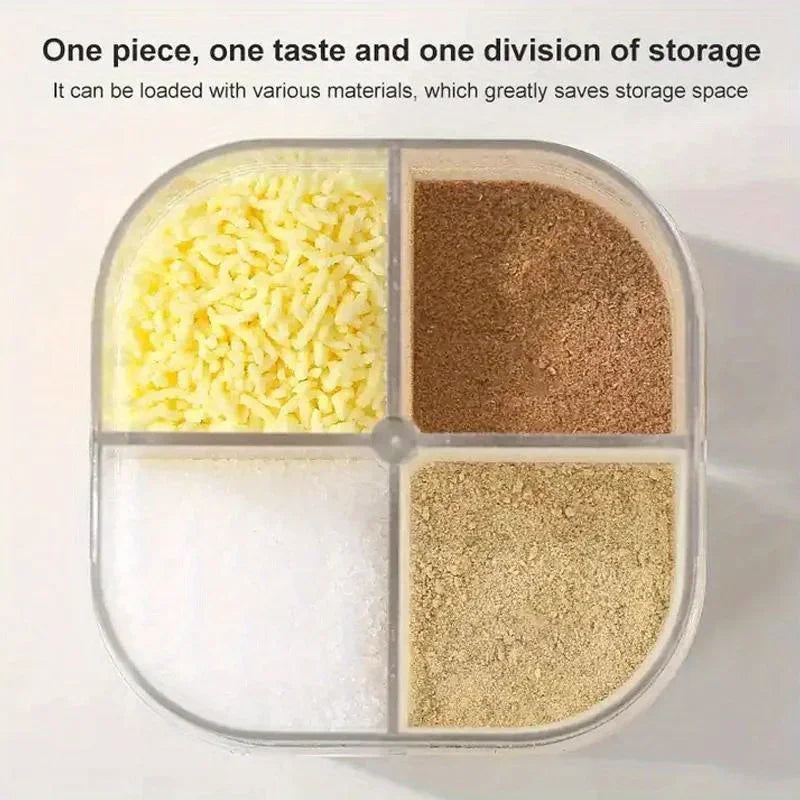 Camping BBQ Spice Seasoning Jar – Outdoor Cooking Dispenser Spice Seasoning Jar Qme