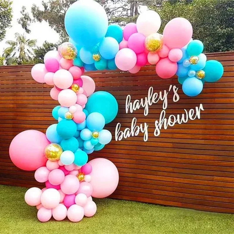 5m Balloon Chain Ribbon Dot – Party, Wedding & Birthday Decor Balloon Decoration Strip Qme