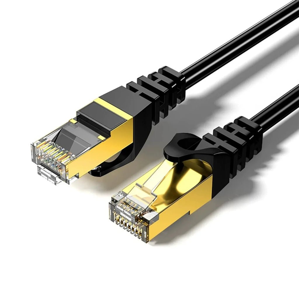 CAT8 Ethernet Cable 40Gbps 2000MHz Shielded RJ45 Gaming Ethernet Cable Qme 5M