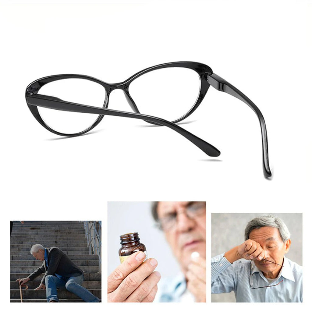 VOPHA Cat Eye Reading Glasses Women +1.0–+3.0 Blue Light Reading Glasses Qst