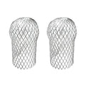 Aluminum Mesh Gutter Guard – Leaf & Debris Filter 2–6 Pack Gutter Guard Filter Qme 2Pcs