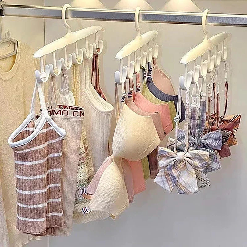 360° Rotating Closet Organizer Rack for Belts, Bags & Camisoles Closet Organizer Rack Qme