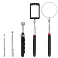 Telescoping LED Inspection Mirror & Magnetic Pickup Tool Set Inspection Tool Set Qme As Shown