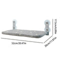 Foldable Cat Window Perch Hammock Bed with Suction Cups Cat Window Perch Qme Gray CN