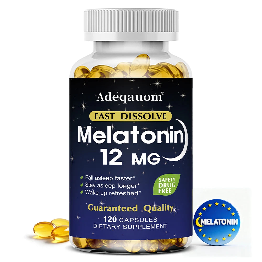 ZENVITALIZE Melatonin Capsules – Sleep & Relaxation Support Sleep Supplement Qst