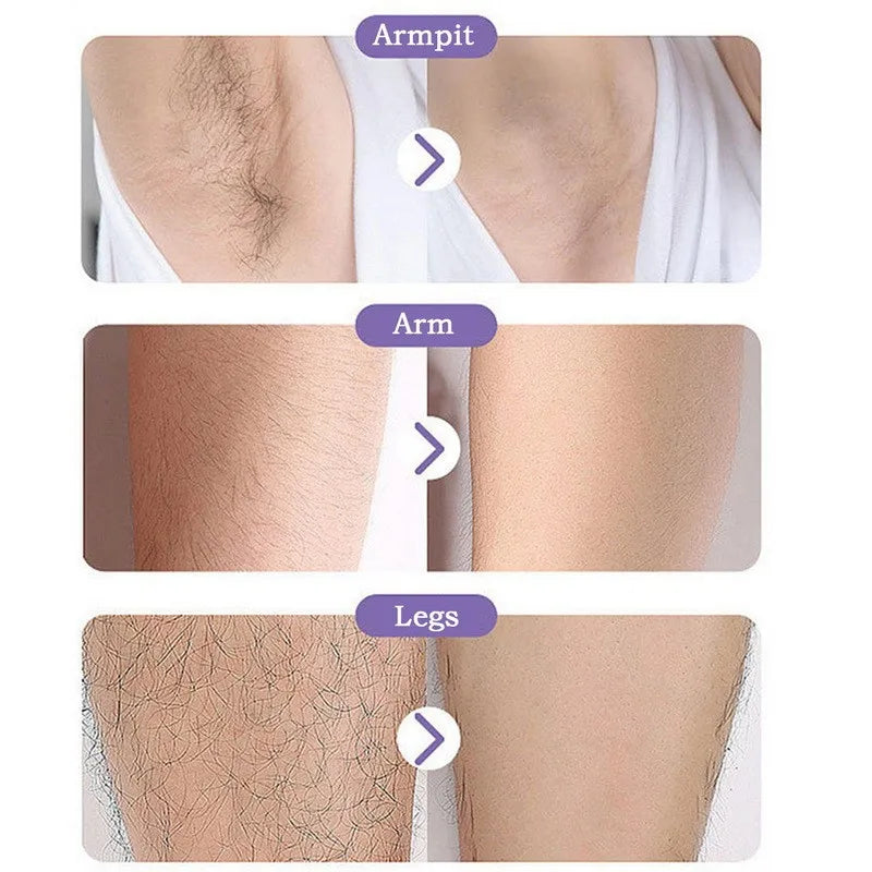 Nano Crystal Hair Removal Stone – Reusable Epilator Men & Women Crystal Hair Remover Qst