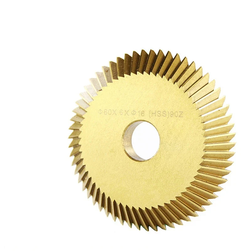 HSS Cutter Saw Blade 60x6x16mm 90T – Fits 238BS & 2AS Key Machine Saw Blade Qme
