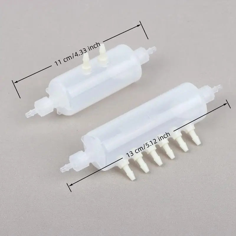 Printer Ink Circulation Splitter Diverter Dustproof Buffer Bottle Printer Ink Accessory Qme