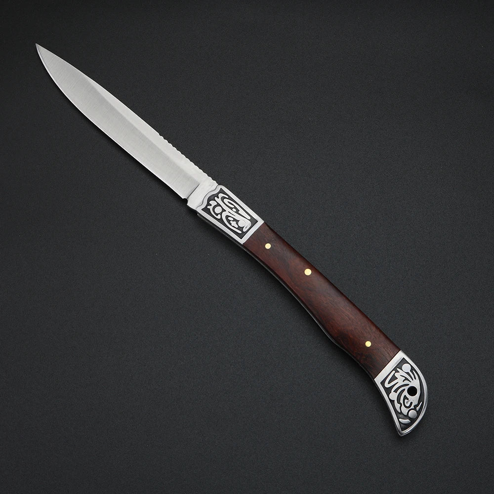 XUANFENG D2 Steel Folding Pocket Knife – Outdoor Multitool Folding Pocket Knife Qst