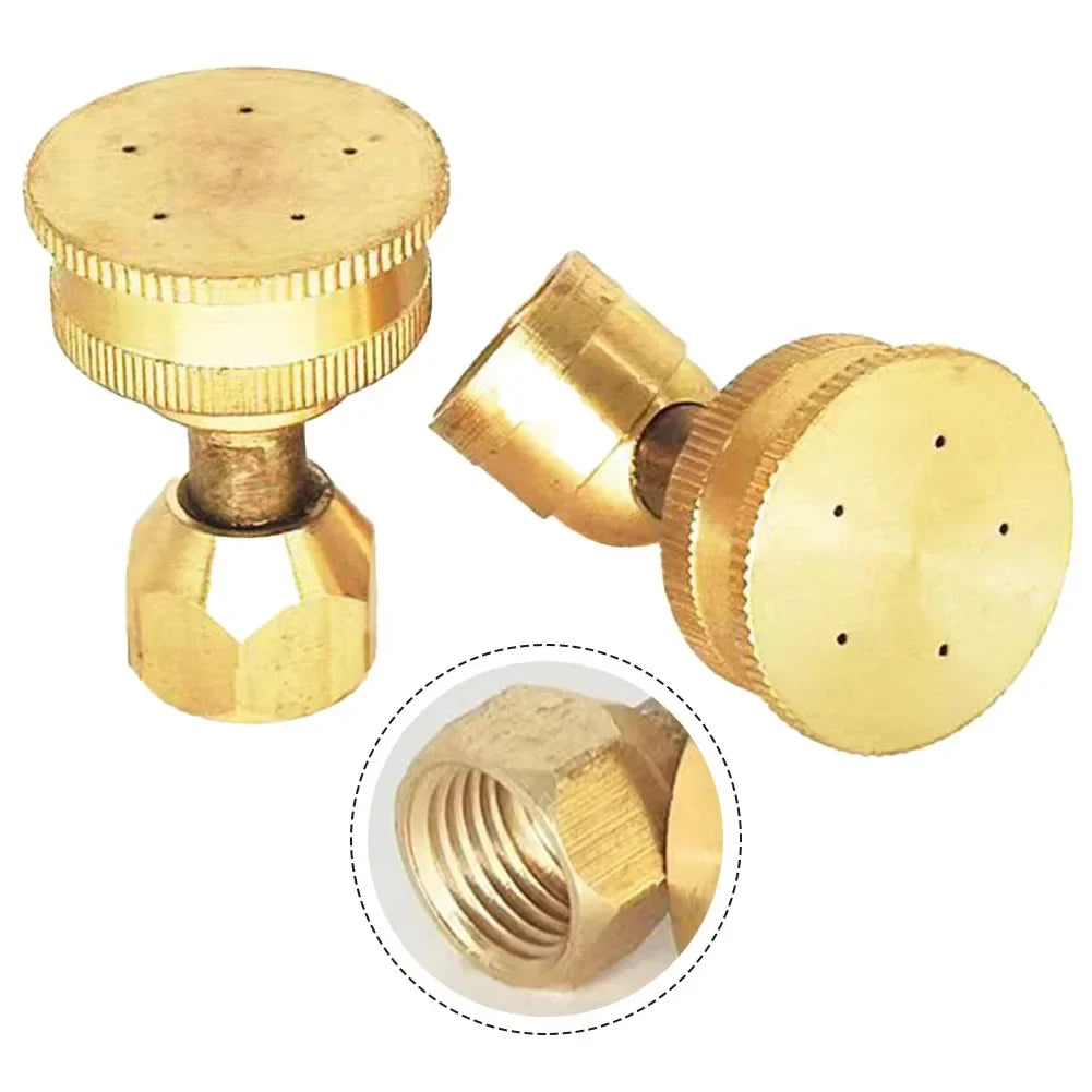 Adjustable 5-Hole Brass Sprayer Nozzle M14 Garden Atomizer Garden Sprayer Nozzle Qme