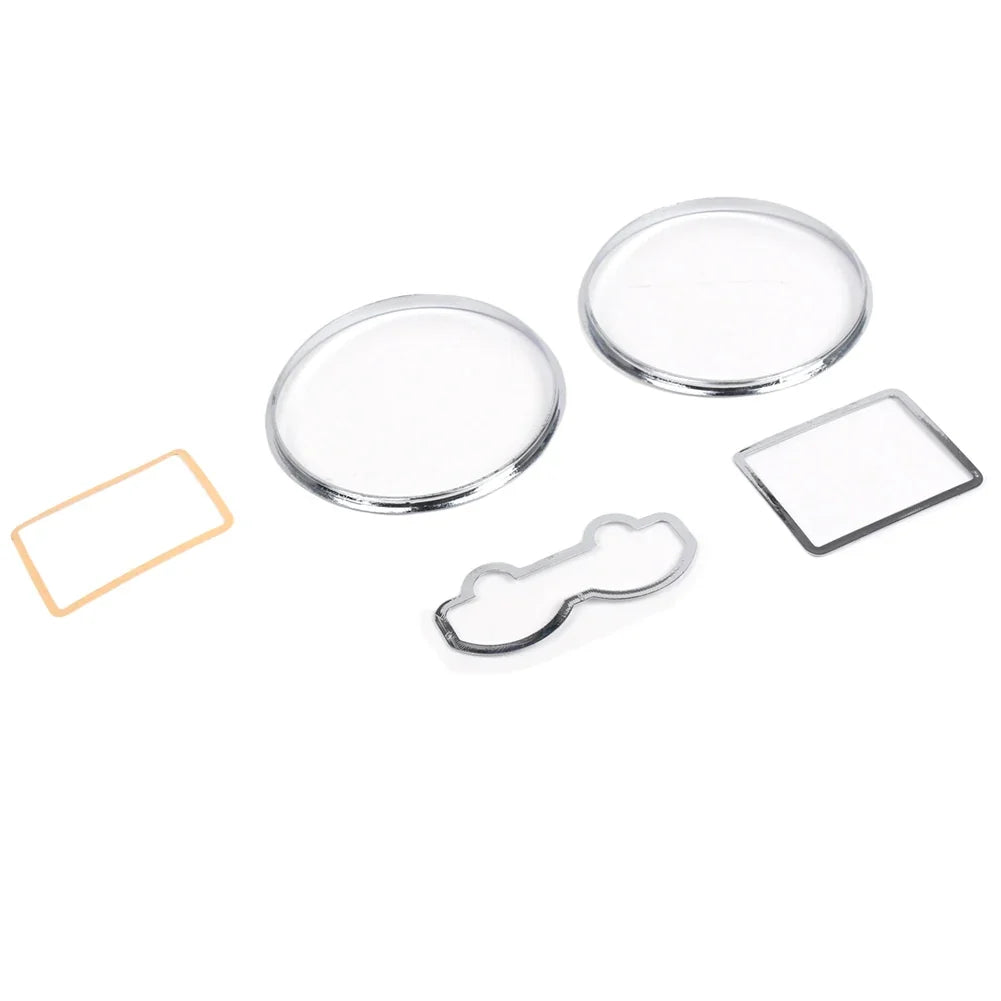 Chrome Gauge Cluster Bezel Dash Rings Trim VW Golf Jetta MKIV Dash Trim Bezel Qme