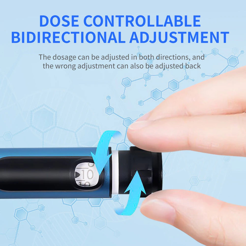 Reusable Adjustable 3ml Injection Pen – ISO 11608-3 Compliant Injection Pen Device Qst