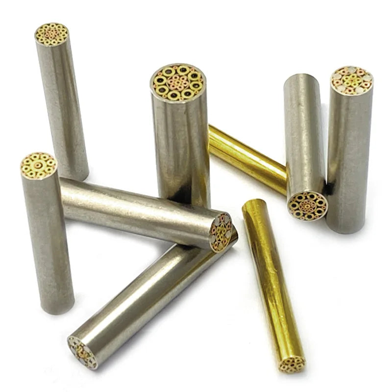 Swayboo Mosaic Pin Rivets 5/6/8mm – Brass Knife Handle DIY Mosaic Pin Rivets Qst