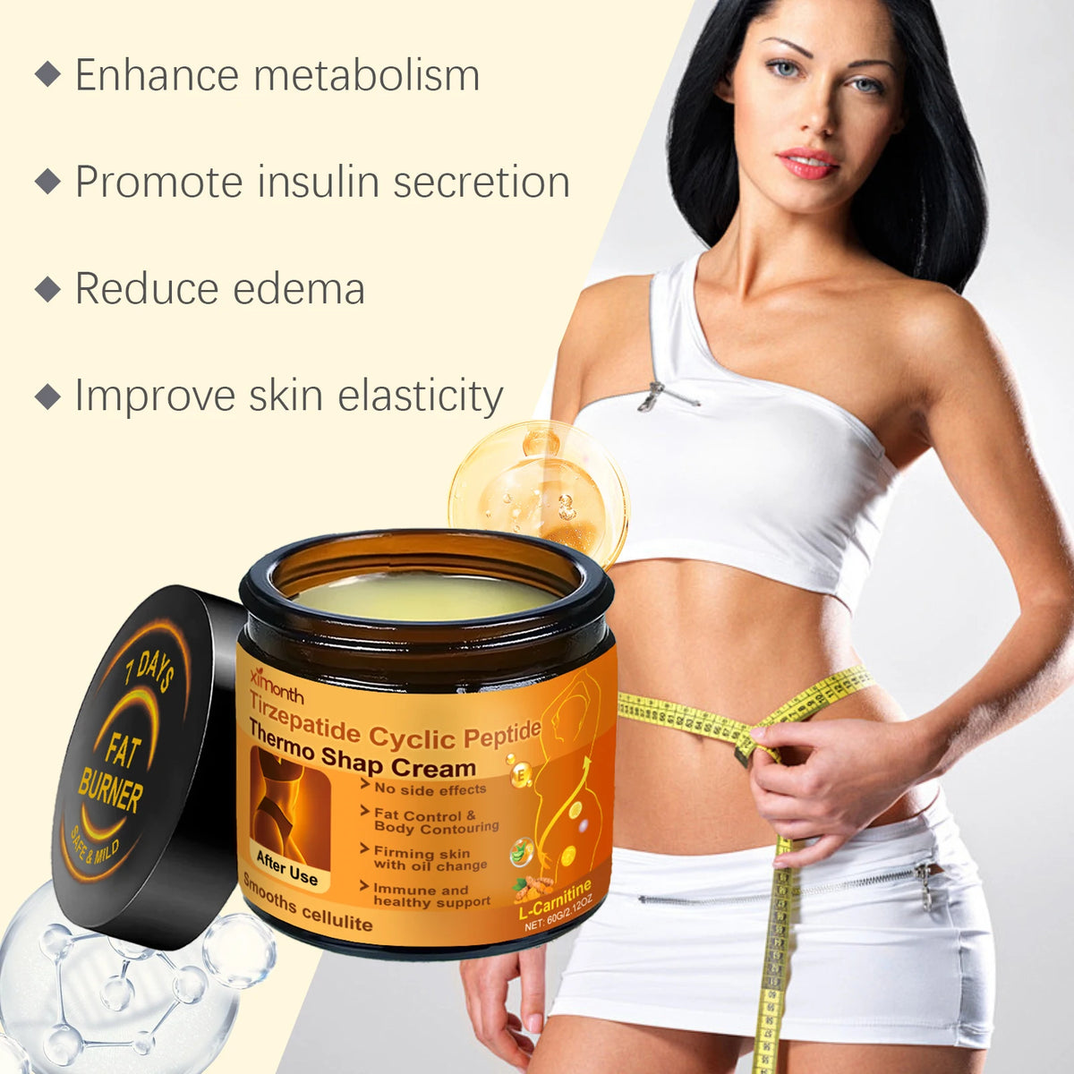 Ximonth Body Firming Contouring Slimming Cream 60g Body Firming Cream Qst