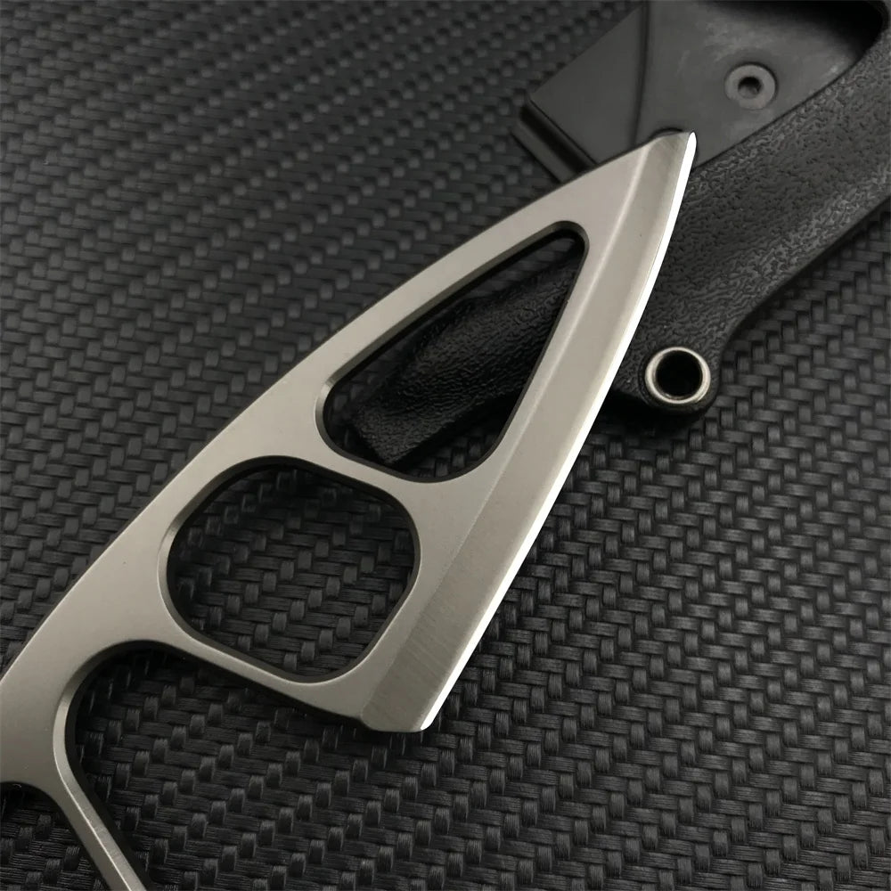 Mini Fixed Blade Knife with Sheath – EDC Camping & Hiking Fixed Blade Knife Qst
